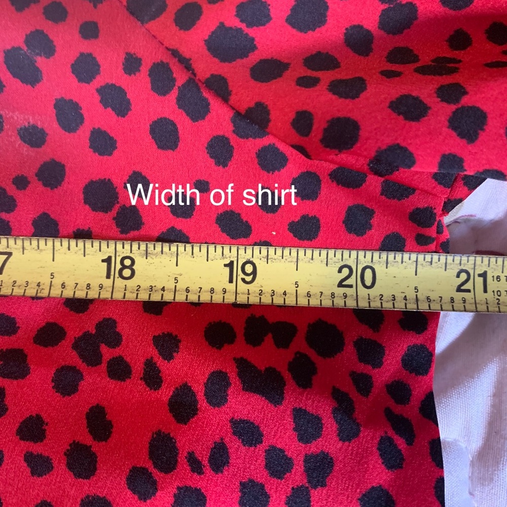 🌿3/$20 Dynamite Blouse with a cheetah print - Picture 4 of 9